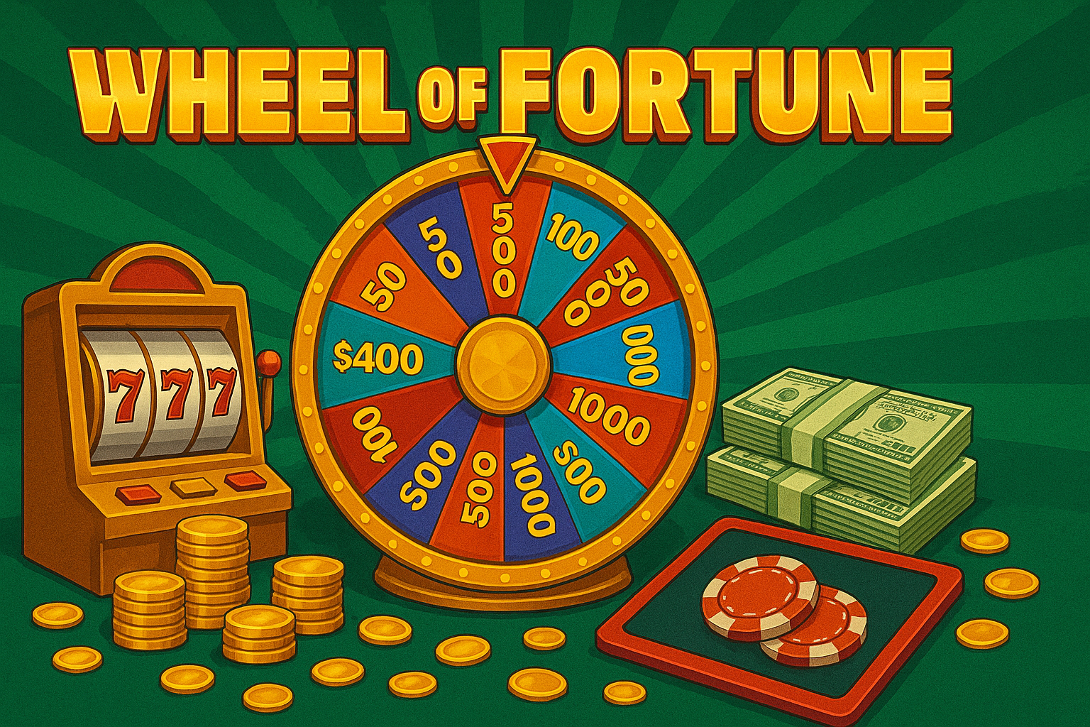 Wheel of Fortune SLOT365 – Trải Nghiệm Quay Vận May